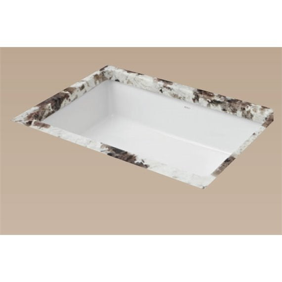 Bosco #200026W Undermount Rectangular Bathroom Sink