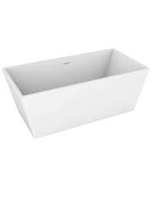 Load image into Gallery viewer, Alya Glossy White 62&quot; Freestanding Tub
