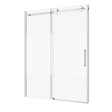 Bellini Rolling Shower Door Polished Chrome 48