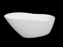 Load image into Gallery viewer, Frank Glossy White 66 Freestanding Tub
