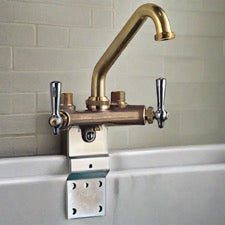 Waltec 2 Handle Wall Mount Laundry Faucet